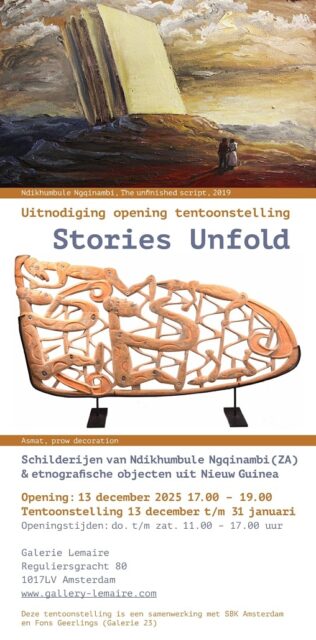 Ndikhumbule - Galerie Lemaire - amsterdam - Afrikaanse kunst - expositie